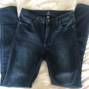 Dark High Rise Skinny Jeans